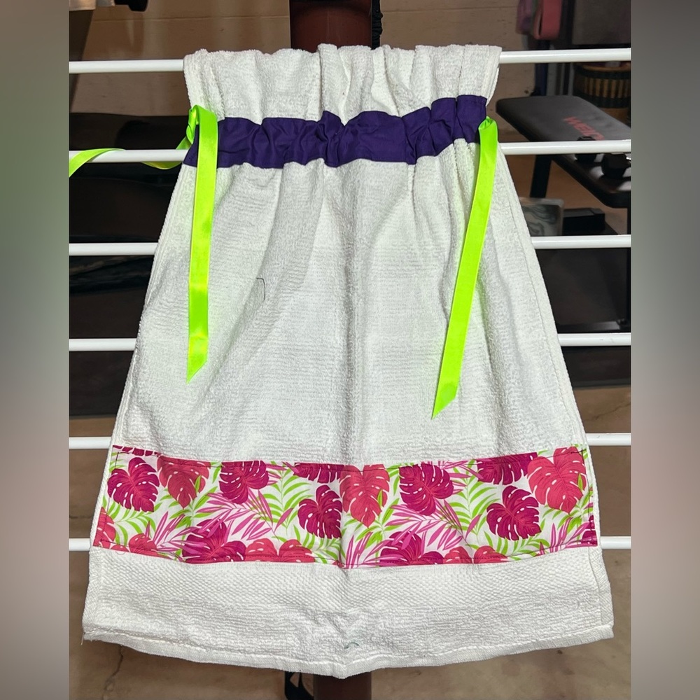 Handmade kitchen towel.